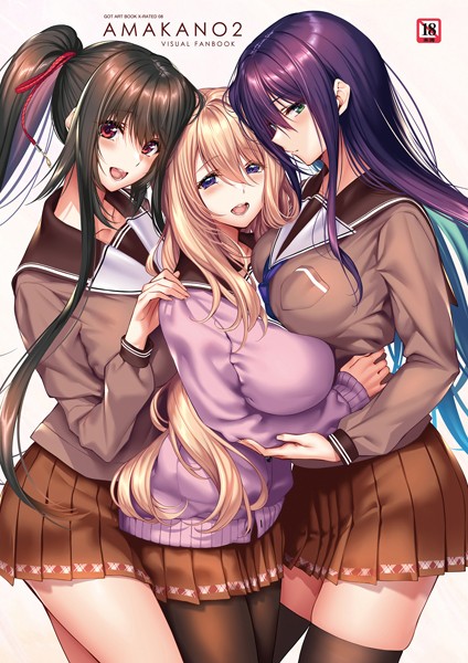 単行本★アマカノ2 ビジュアルファンブック｜ピロ水