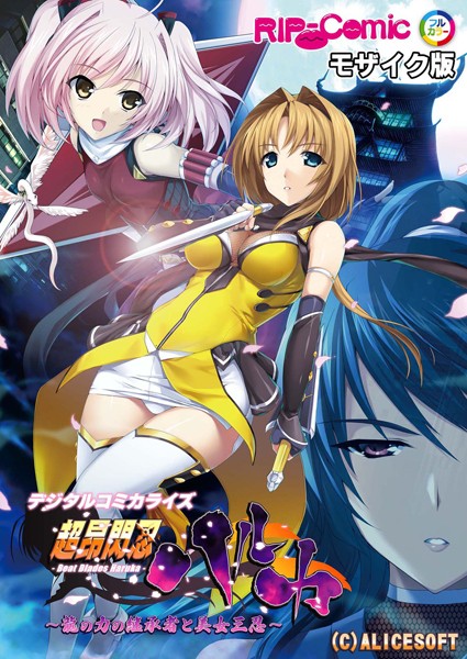 単行本★超昂閃忍ハルカ デジタルコミカライズ 〜龍の力の継承者と美女三忍〜 モザイク版｜BENETTY