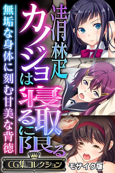 フルカラー★清楚カノジョは寝取るに限る 〜無垢な身体に刻む甘美な背徳〜【CG集コレクション】 モザイク版｜大人のSEXY絵本