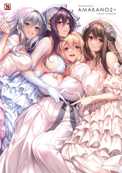 イラスト・CG集★アマカノ2＋ ビジュアルファンブック｜ピロ水